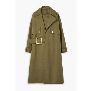 BALMAIN
Belted wool-felt coat